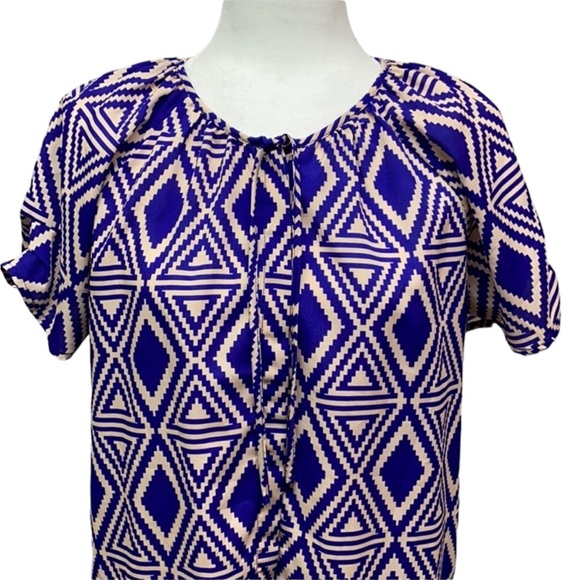 Collective Concepts Tribal Print Blouse - Picture 2 of 4